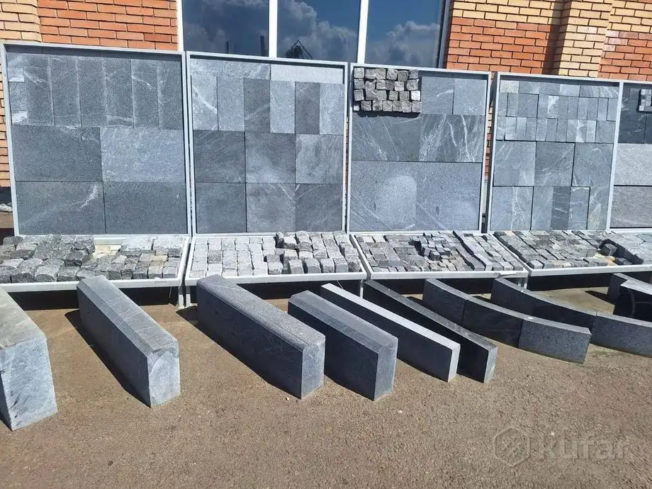 Бордюры дорожные и тротуарные (бетон, ГОСТ, морозостойкие), фотография 3