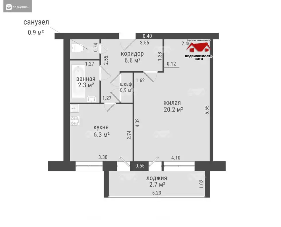 1-комн. квартира ул.Нелидова д.24 г.Мозырь, фотография 10
