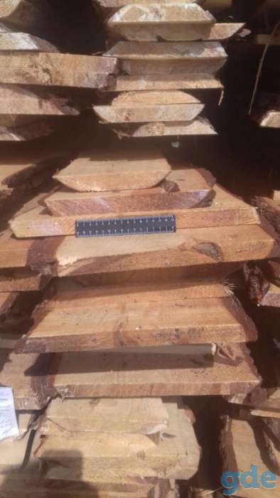 продам не обрезную доску 25+/100+/4000+ (Сосна) 3 и 4 сорт, фотография 1