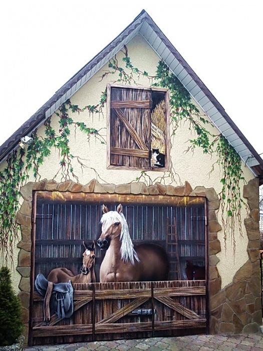 Художественное оформление. Граффити. Аэрография. Портрет., фотография 6