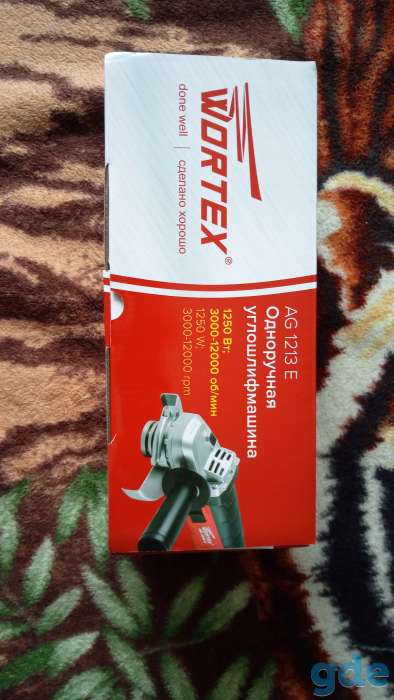Продам болгарку WORTEX AG 1213 E, фотография 3