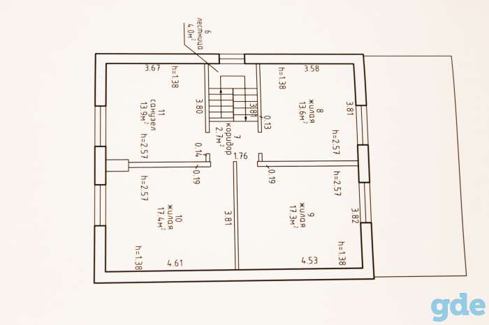 Продам дом в д Прилучки (Атолино) 7 км от МКАД, 146 м2, 2020 г.п., фотография 12