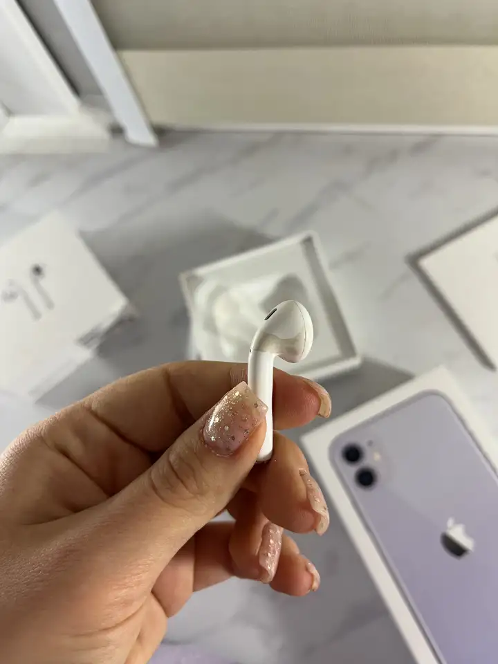 iPhone 11purple 128 gbAirPods, фотография 6