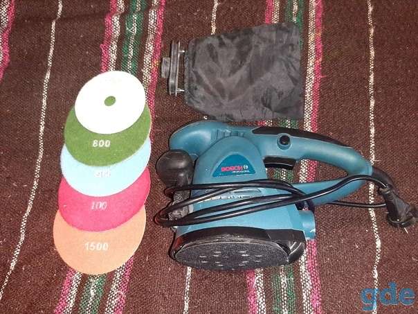 Эксцентриковая шлифмашина bosch gex 150 ac, фотография 1
