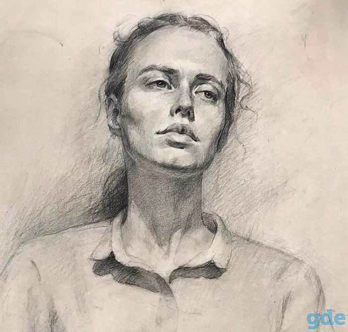 Рисую портреты на заказ, а так же помогу студентам с работами по Академ. Рисунку, фотография 2