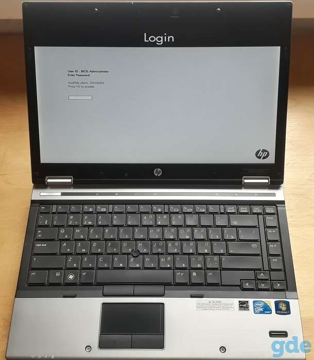 Ноутбук HP EliteBook 8440p, Core i7 620M/8GB/256SSD/Win10Pro, б/у в отличном состоянии, фотография 7