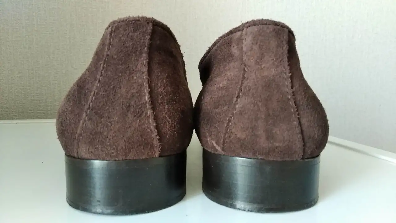 Муж. лоферы из натур. замши Италия 44-44,5 р-р, фотография 5