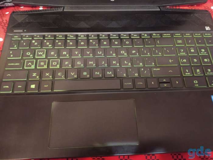 HP Pavilion Gaming 4 ядра, 8 гб ОЗУ, 256 ssd, i5-8300H, фотография 4