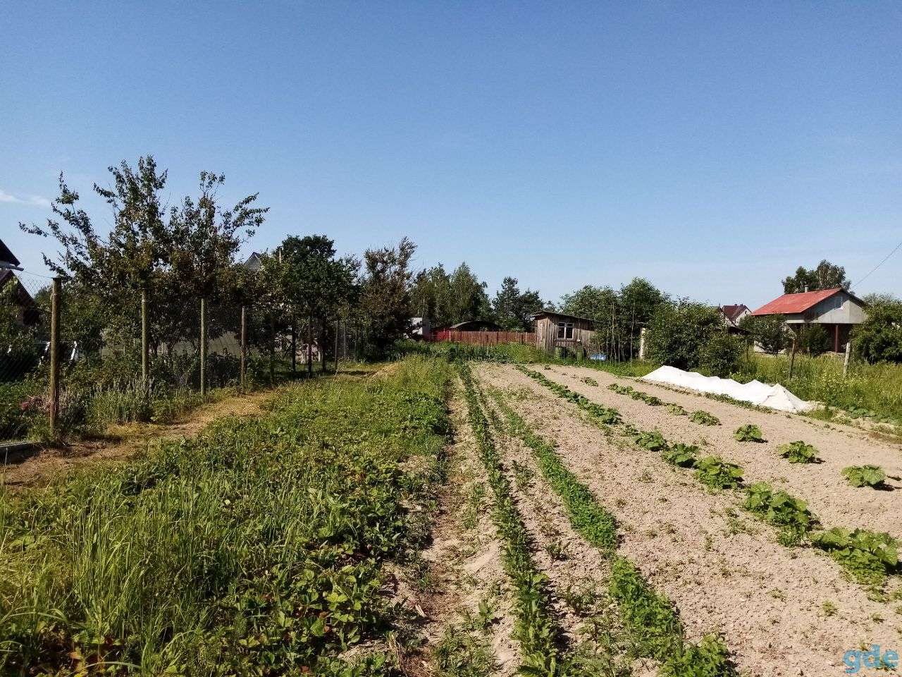 Участок с возможностью строительства дома, п. Ильич, фотография 1