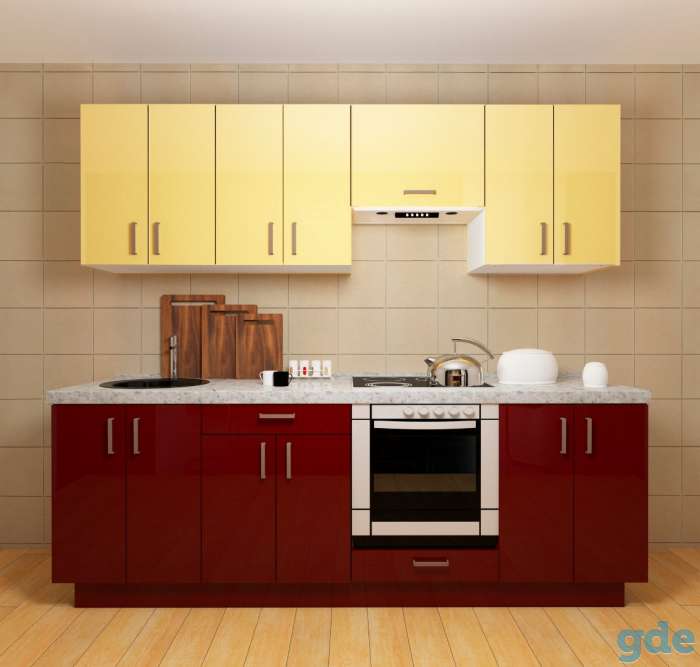 Готовая КУХНЯ ХоумЛайн Кристалл Плюс, фотография 5