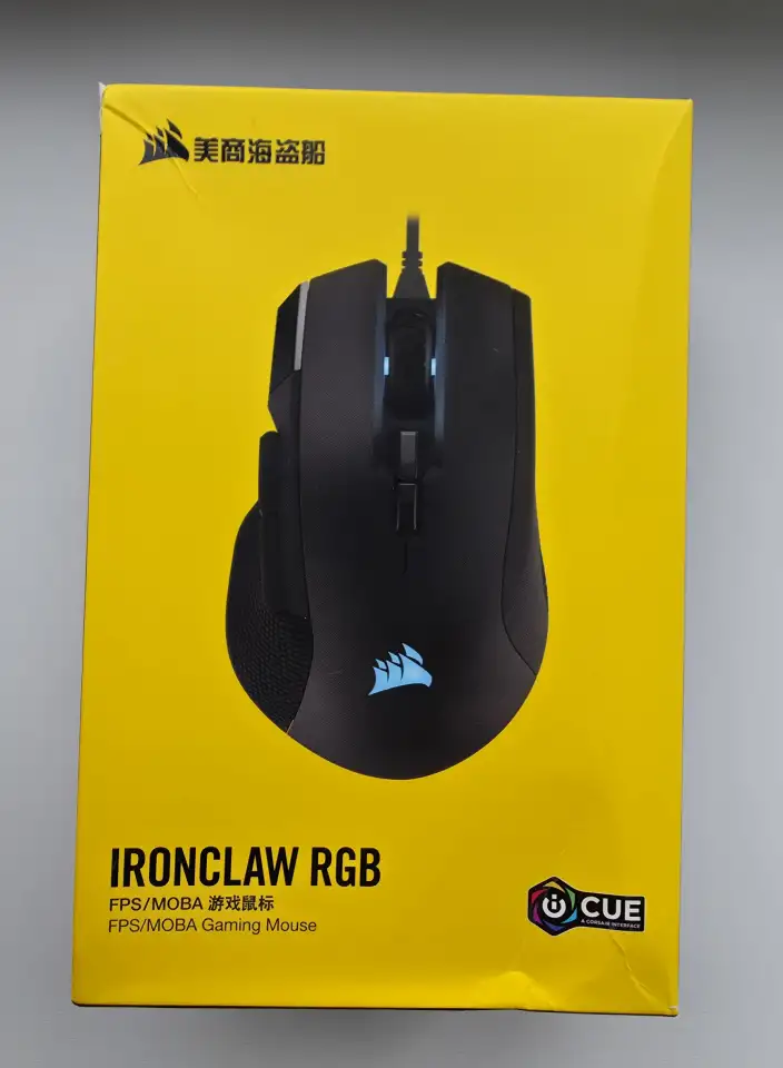Игровая мышь Corsair Ironclaw RGB, фотография 1