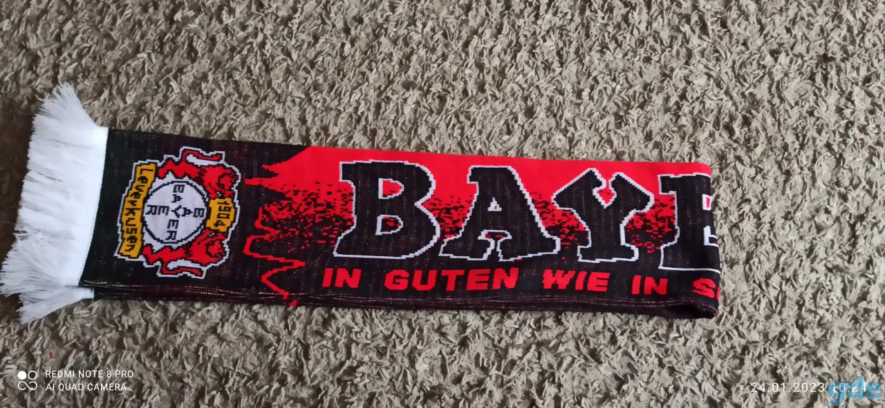 Шарф BAYER 04 LIVERKUSEN оригинальный, фотография 1