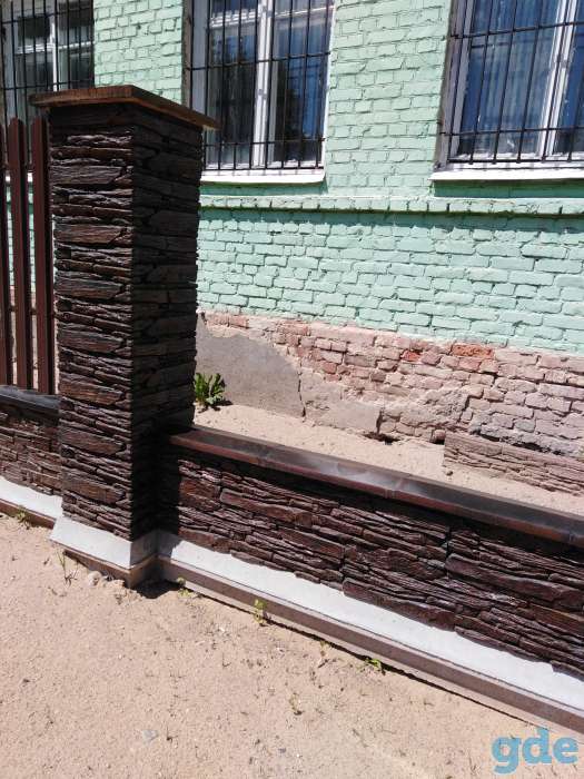 заборы из искуственного камня, фотография 5