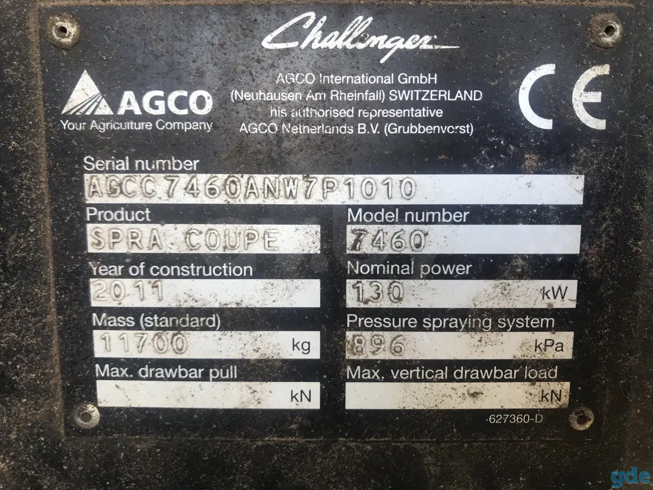 Продаётся самоходный опрыскиватель Challenger, фотография 4