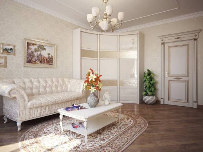 Радиусные шкафы купе, фотография 4