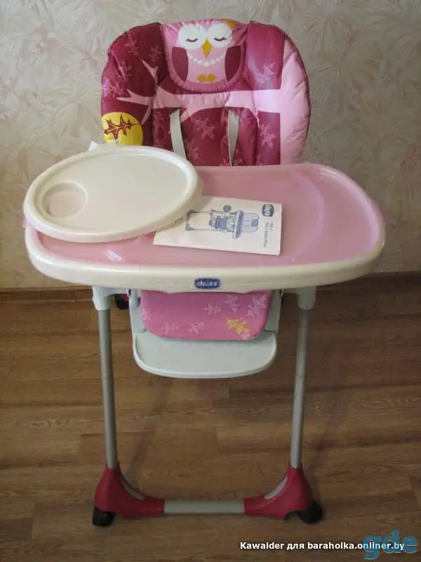 Стульчик для кормления Chicco Polly, фотография 4