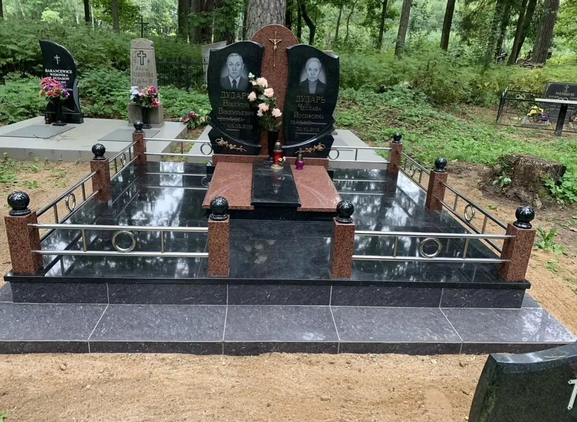 Памятники Воложин-Ивенец-Минск Благоустройство могил. Ритуальные товары, фотография 6