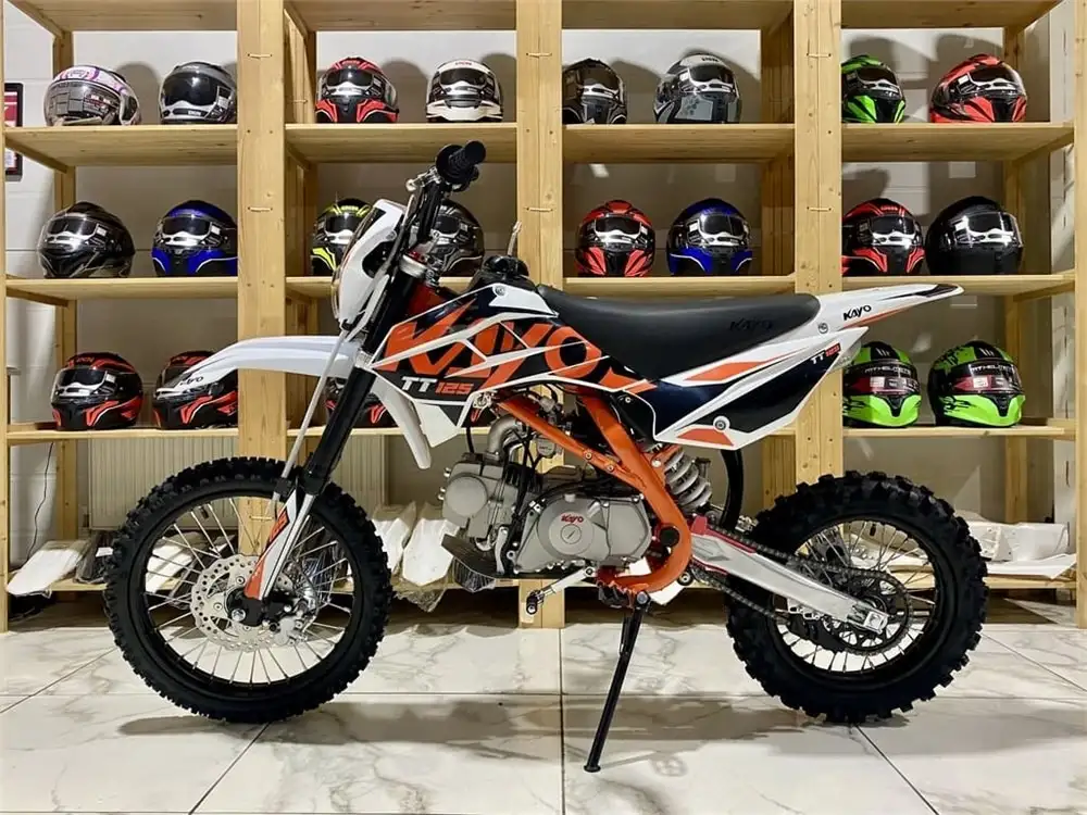 Питбайк KAYO BASIC K125EM 17/14 KRZ, фотография 11