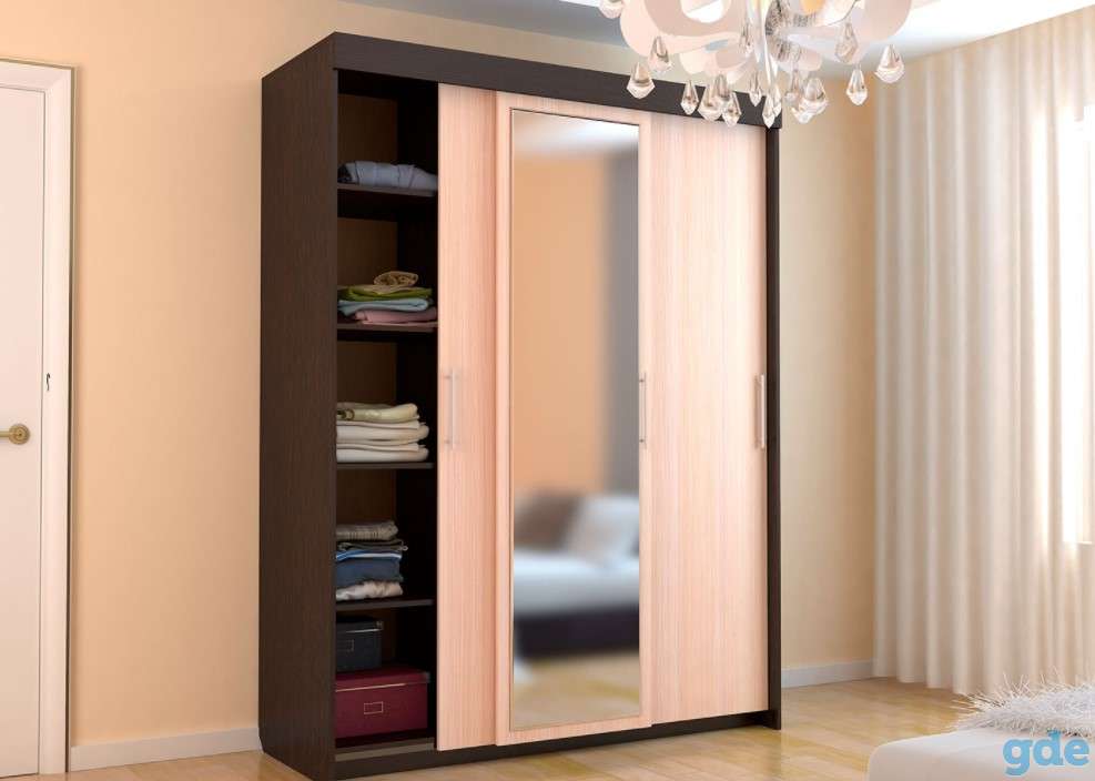 Шкаф-купе Феникс ШК-20  с зеркалом, фотография 7