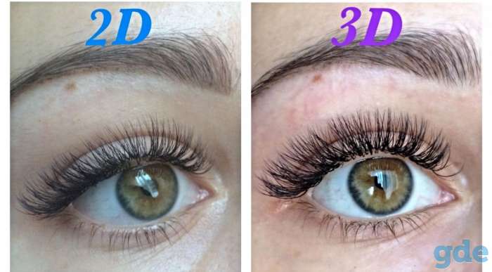 Нарашивание ресниц обьемы 2D*3D*4D*5D ул.Асаналиева, фотография 1