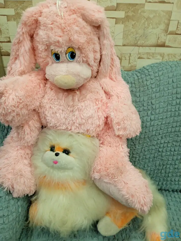 Заяц мягкая игрушка 45р., фотография 3