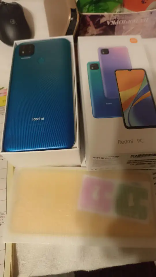 Смартфон Xiaomi Redmi 9C 3GB64GB Aurora green международная версия, фотография 3