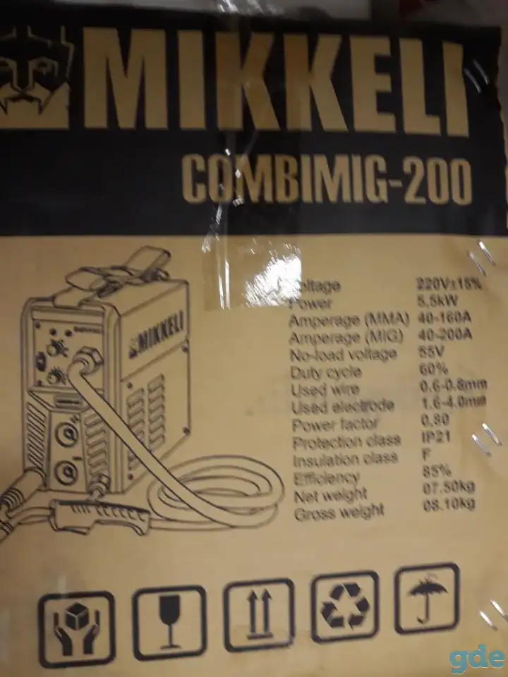 Сварочный аппарат Mikkeli Combimig-200, новый, фотография 1