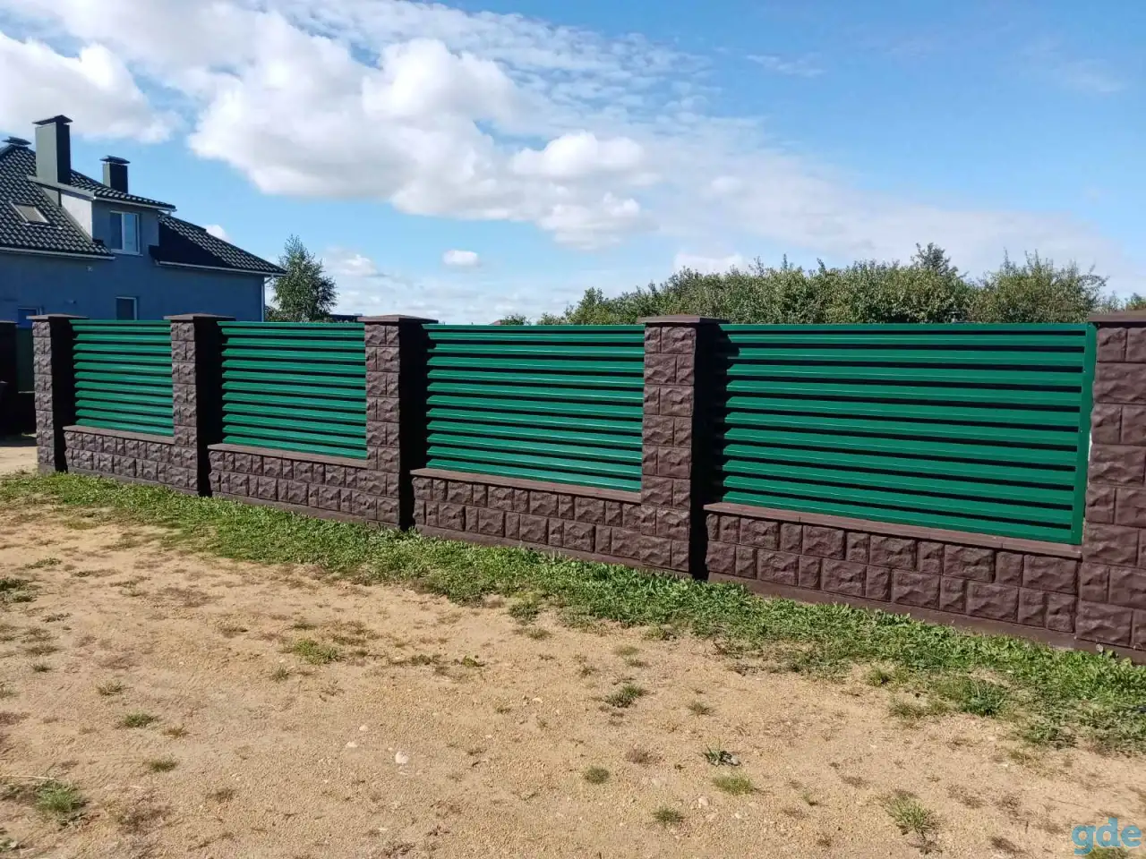 Профлист. Металлоштакетник. Забор-жалюзи, фотография 7