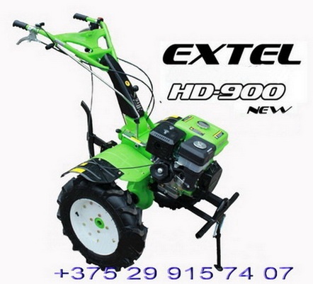 мотоблок мотокультиватор extel hd-900. доставка по рб, фотография 1