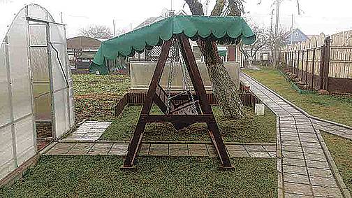 Садовые качели, фотография 3