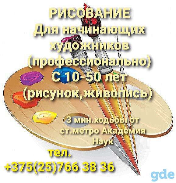 Рисование профессионально для начинающих художников, фотография 1