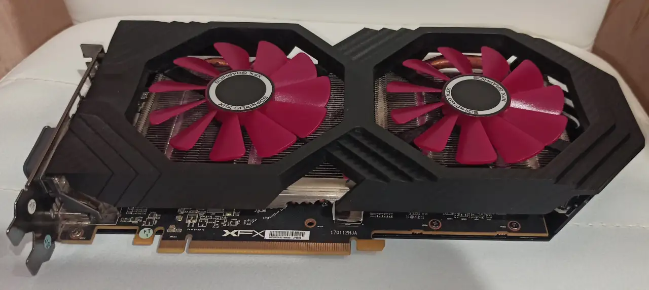 видеокарта AMD XFX RX 580 4gb 2304sp, фотография 3