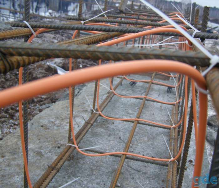 Кабель для прогрева бетона  220V без трансформатора СТН КС (Б) 40-19, фотография 1