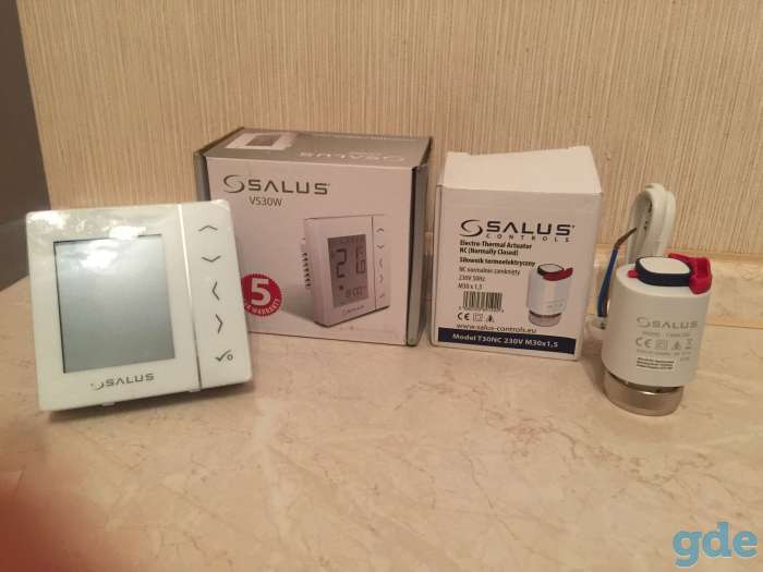 Цифровой термостат Salus VS 30 W, фотография 1