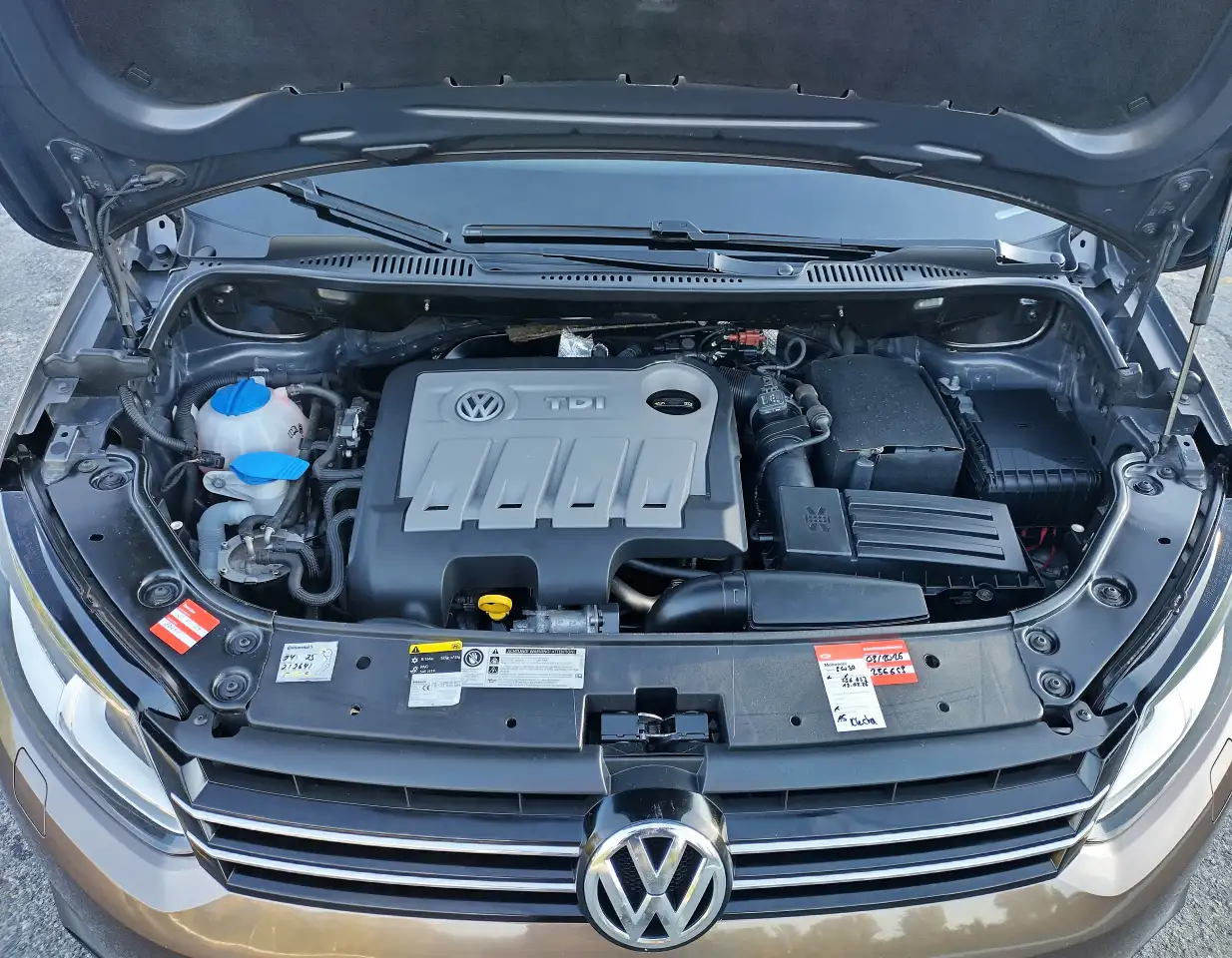 Volkswagen Touran  CUP  1,6 TDI 2014 г., фотография 12
