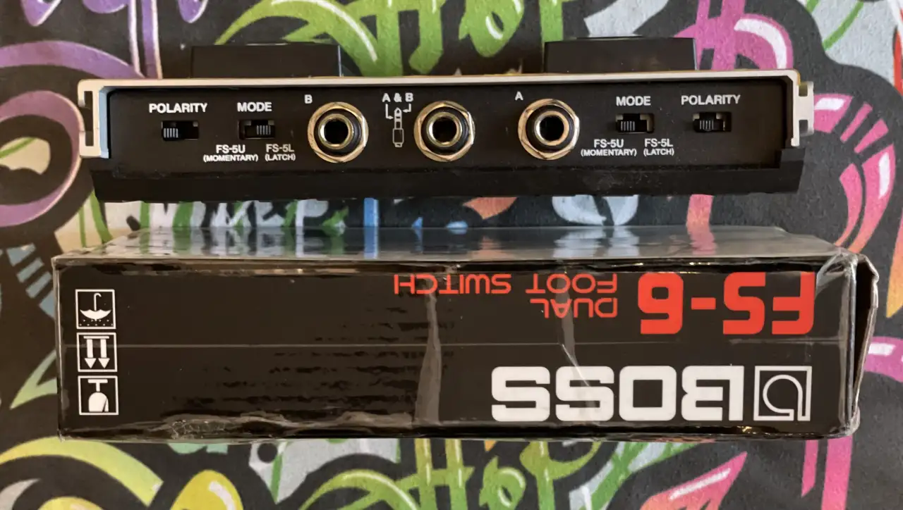 Boss FS-6  2-кнопочный гитарный фут-свитч, фотография 2