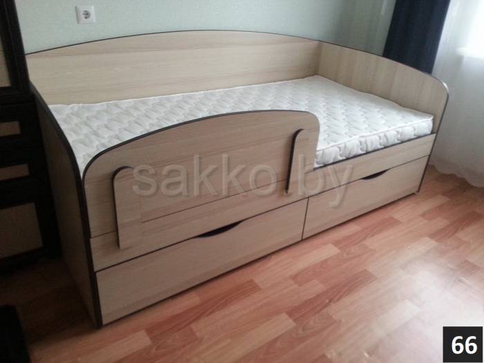 Кровать для детей и подростков с шуфлядами, фотография 11