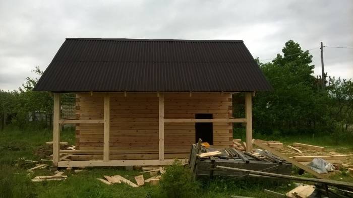 срубы домов и бань , фотография 3