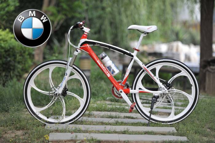 Велосипед на литых дисках BMW, Hummer,Ferrari, фотография 2
