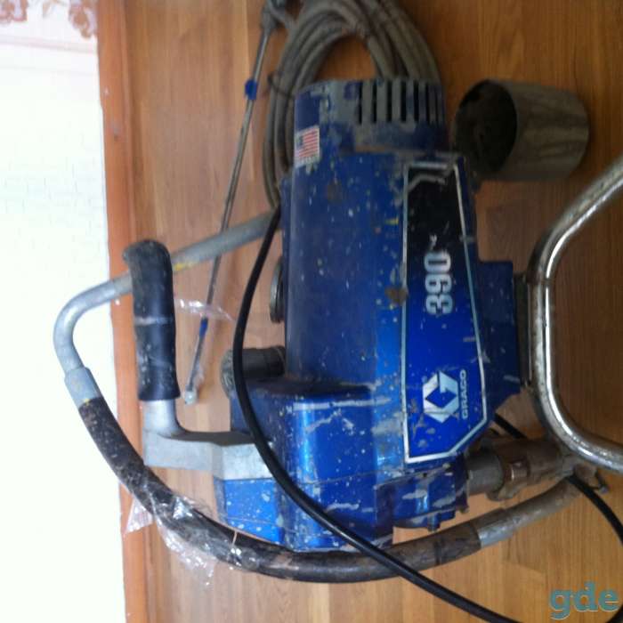 безвоздушный покрасочный аппарат GRACO 390 stndart classic, фотография 1
