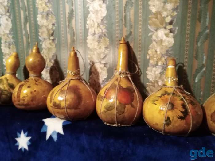 Продаю бутылки из натурального природного материала тыквы лагинарии, фотография 6