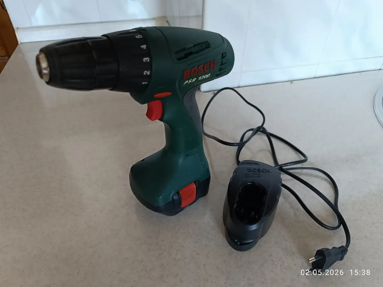 Шуруповерт Bosch PSR 1200 Li-on 12 v; 3,4 а/ч, фотография 2