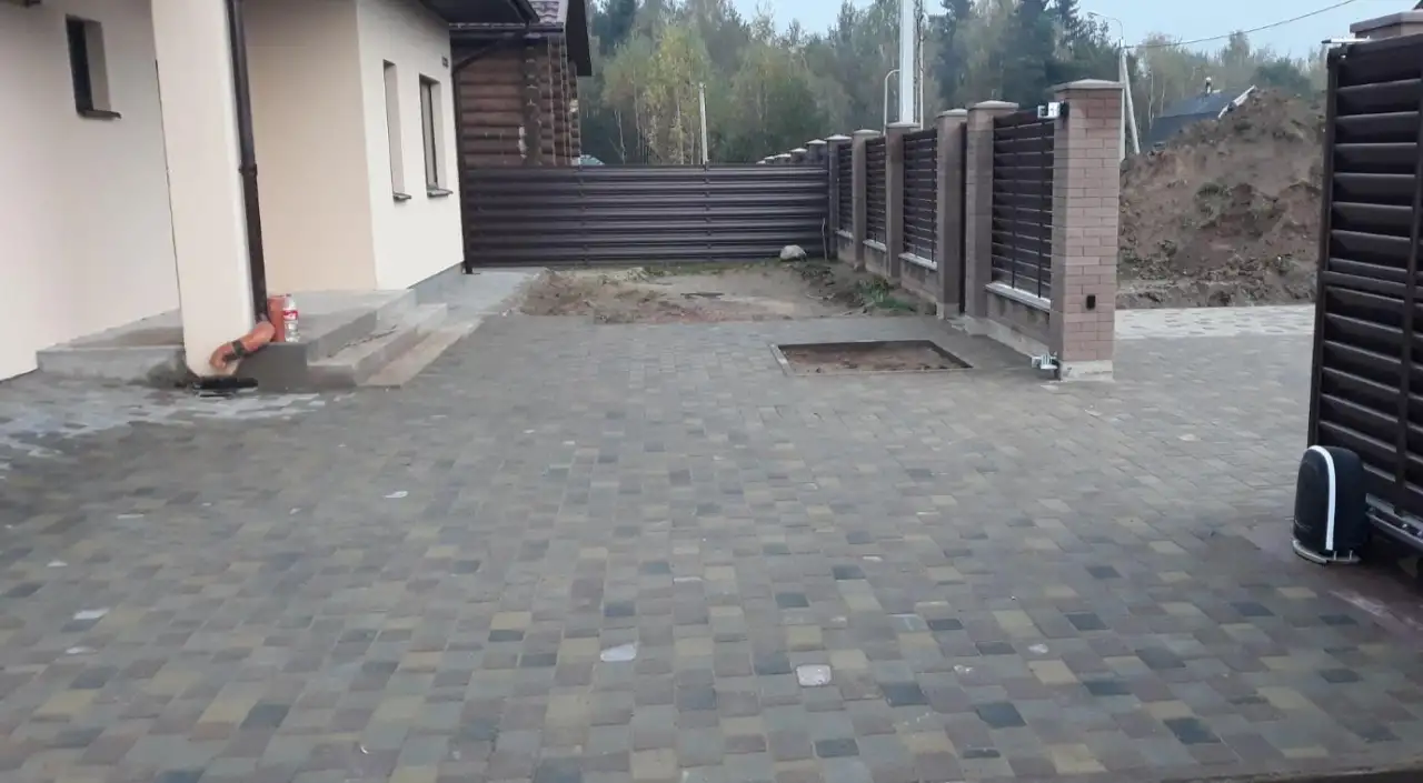 Укладка тротуарной плитки, фотография 6