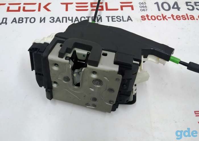 Зап. части для авто Tesla. Замок двери передней левой Tesla model XBAZ Door lock, front left {MX, фотография 3