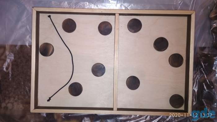 Настольная игра хоккей Быстрая шайба Fast sling puck game, фотография 10
