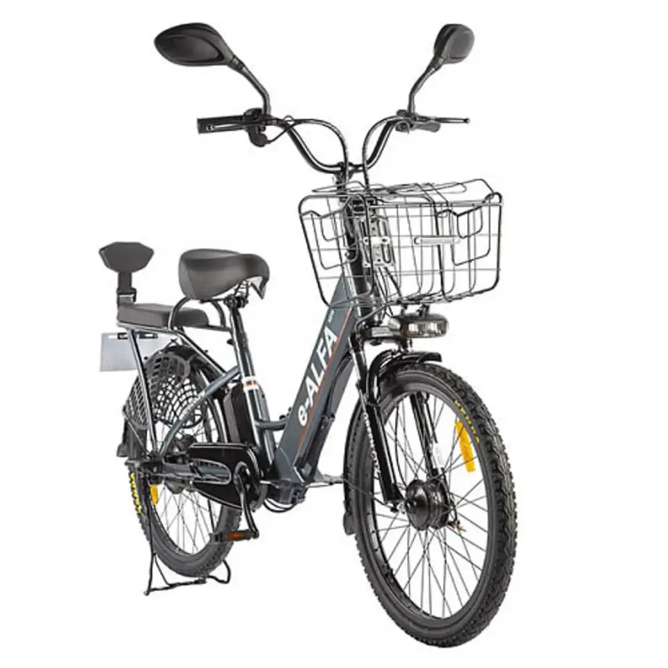 Электровелосипед eltreco green city e-alfa new 350w, фотография 2