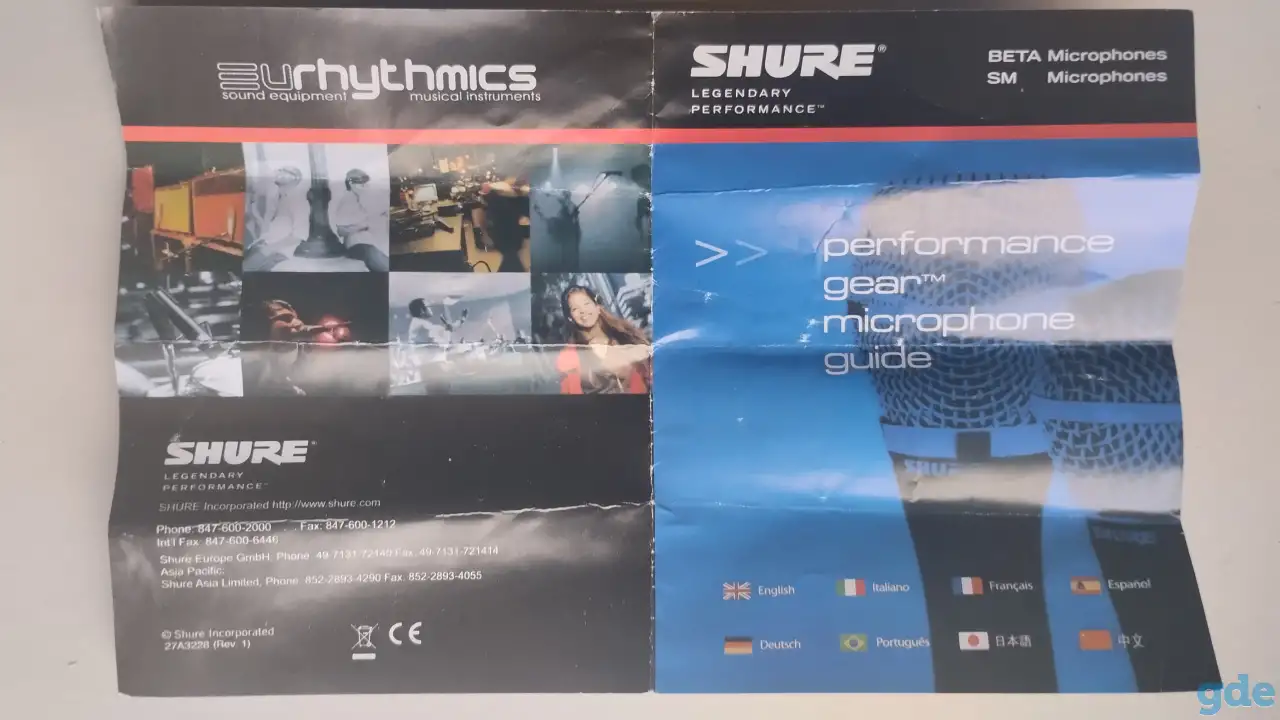 Микрофон  Shure  - SM58., фотография 5
