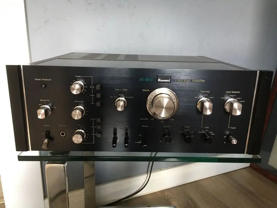 Sansui AU-9900 после полной реставрации, фотография 1
