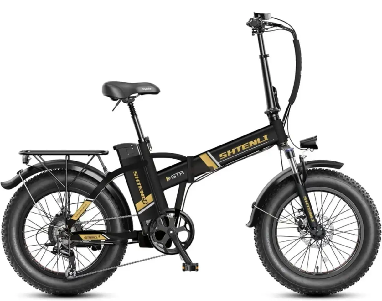 Электровелосипед shtenli fatbike gtr (складной), фотография 1