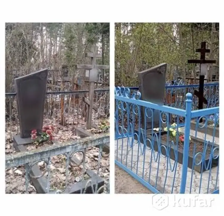 Покраска оград, фотография 1